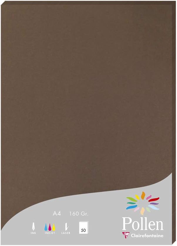Thumbnail 6 de Clairefontaine 11332C Pacco da 25 Biglietti Pollen Colore Grigio Koala, formato C6