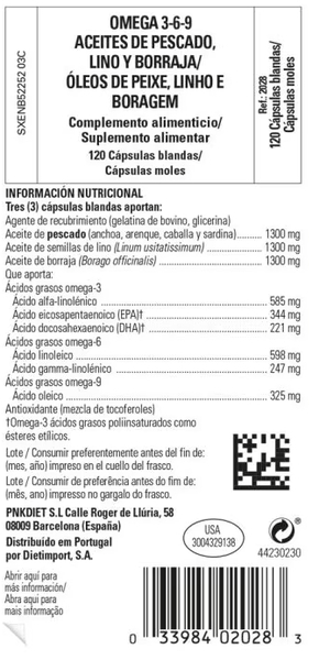 Thumbnail 1 de Solgar Omega 3-6-9 120 Cápsulas 💊