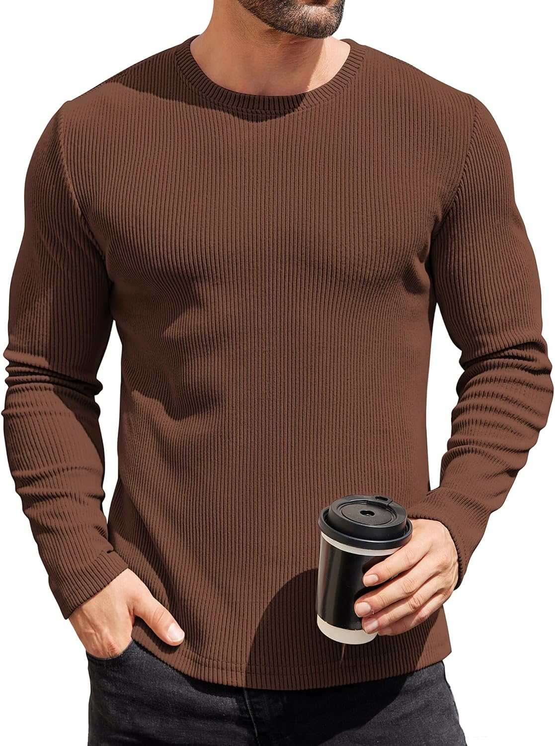 Thumbnail 5 de COOFANDY Men's Thermal Slim Fit Shirt