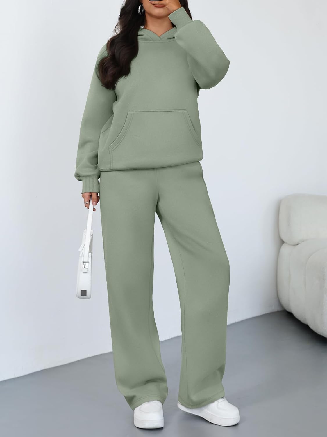 Thumbnail 5 de Trendy Queen 2 Piece Lounge Sweat Set 50% Cotton