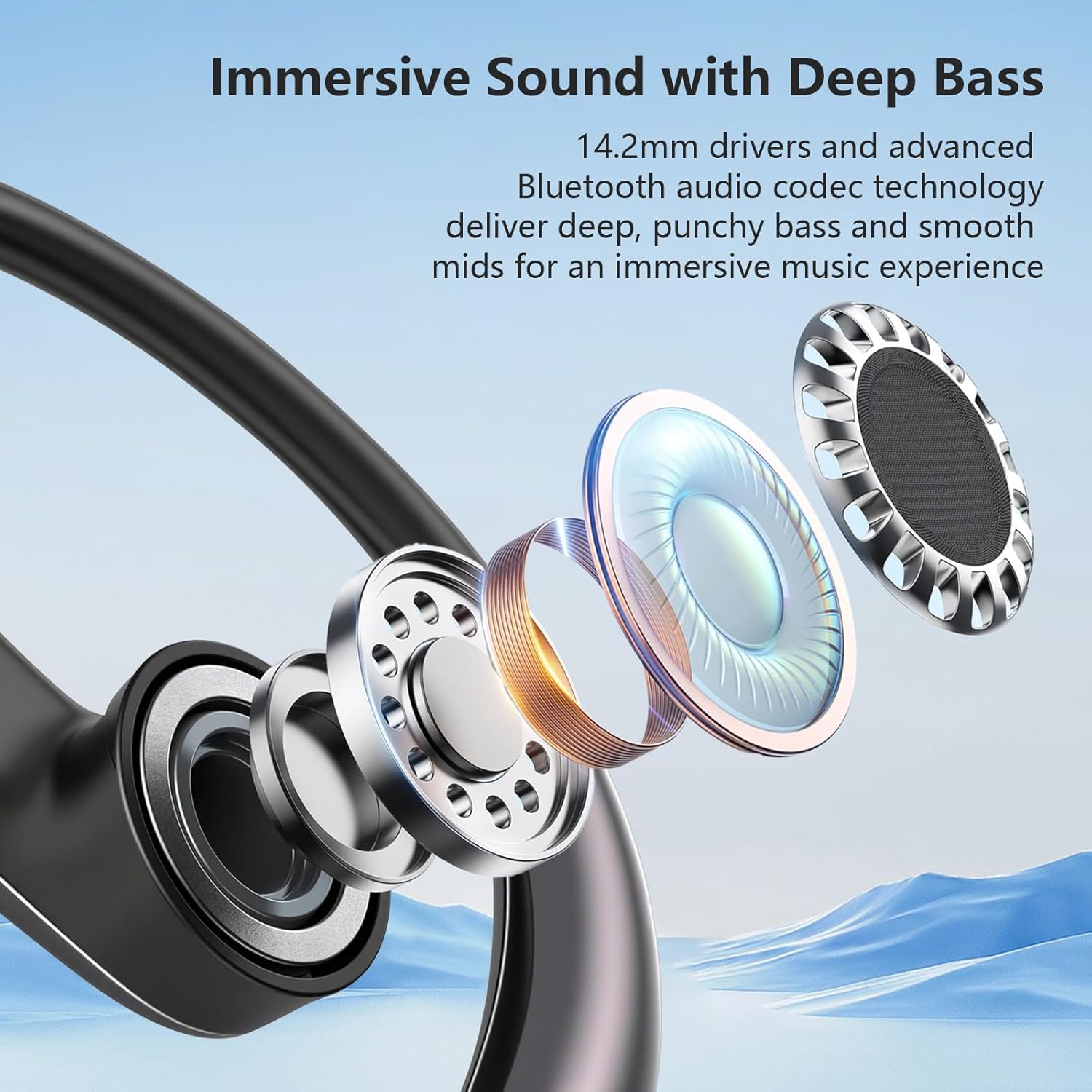 Thumbnail 2 de AI Translation Earbuds Real Time Translator Headphones – 164 Languages & Accents