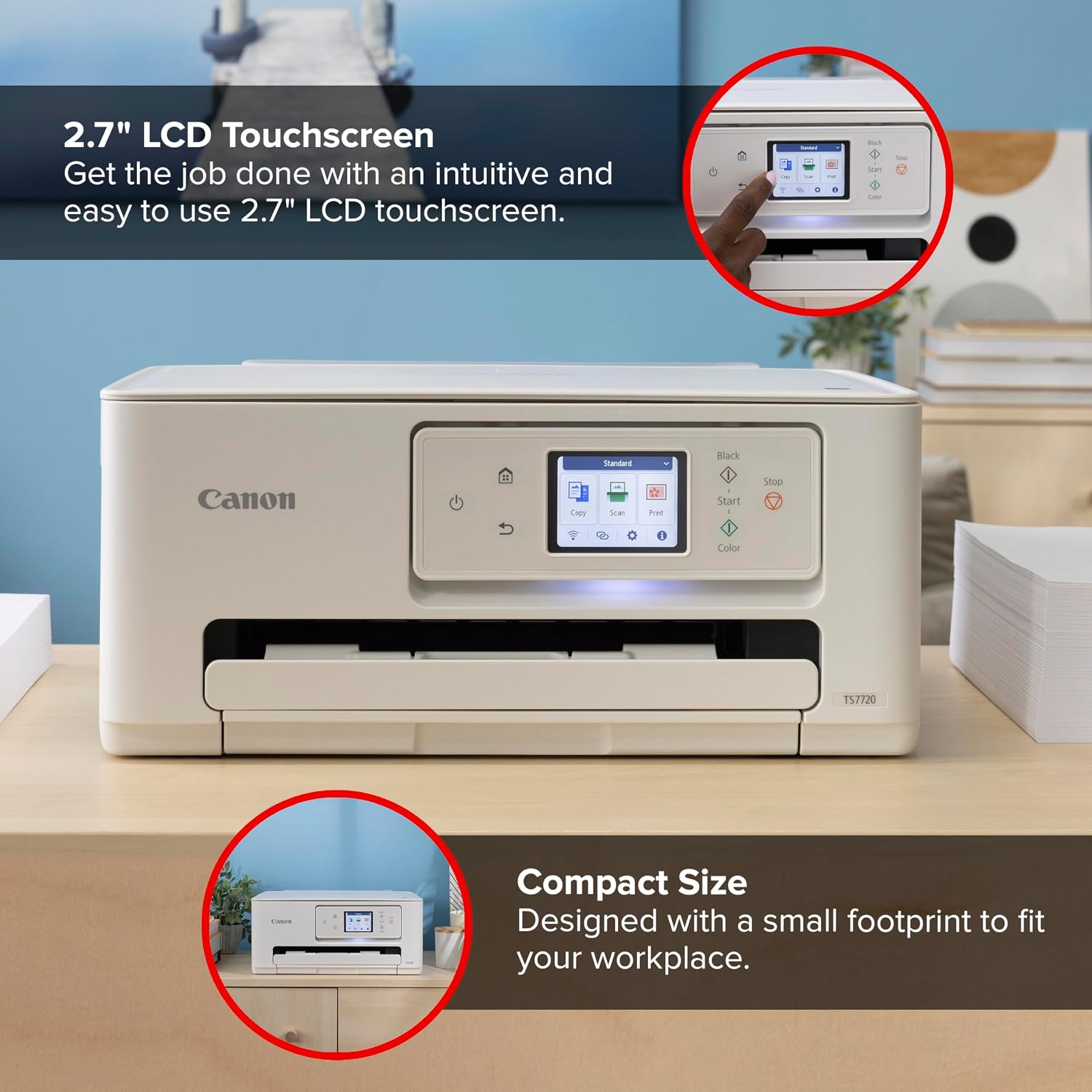 Detalle de Canon all-in-one inkjet printer TS7720