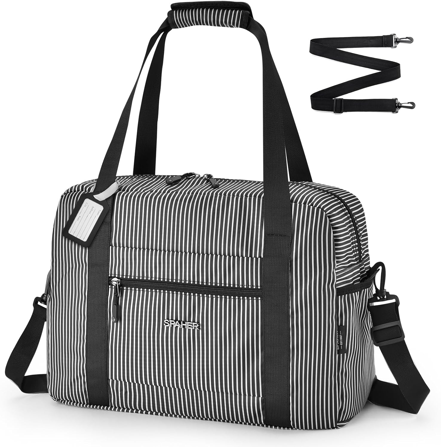 Thumbnail 6 de SPAHER British Airways Cabin Bag 40x30x15 Foldable Travel Duffle