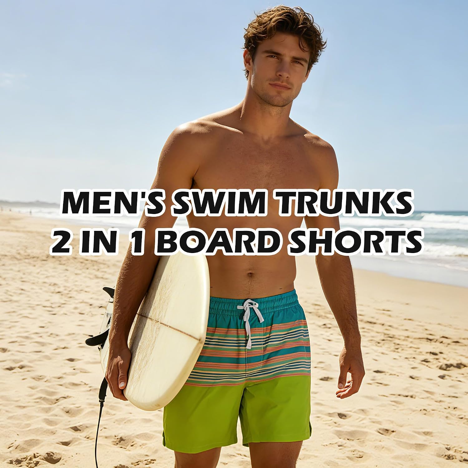 Thumbnail 4 de HomDesk Men's Swim Trunks Polyester