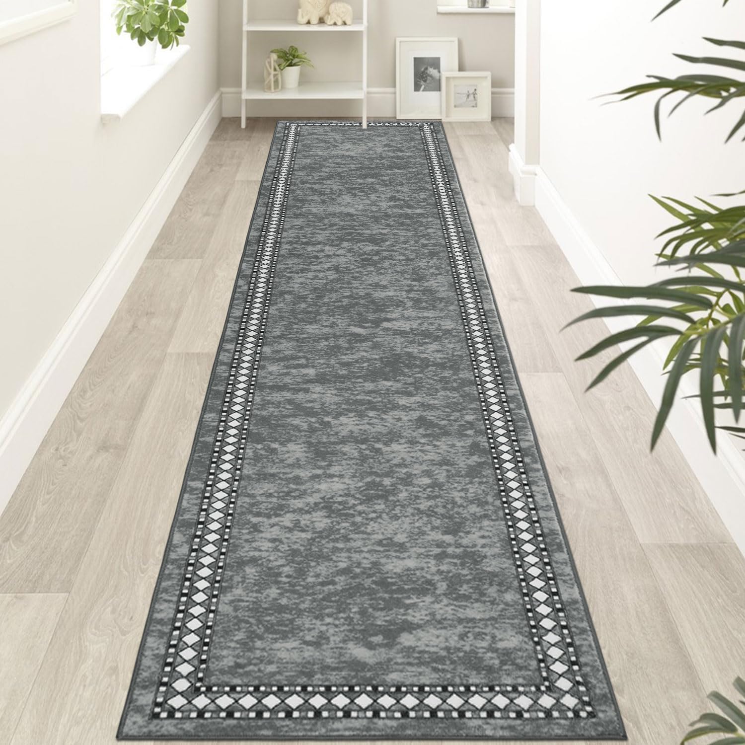 Detalle de Homcomodar 65x300cm Hallway Runner Rug