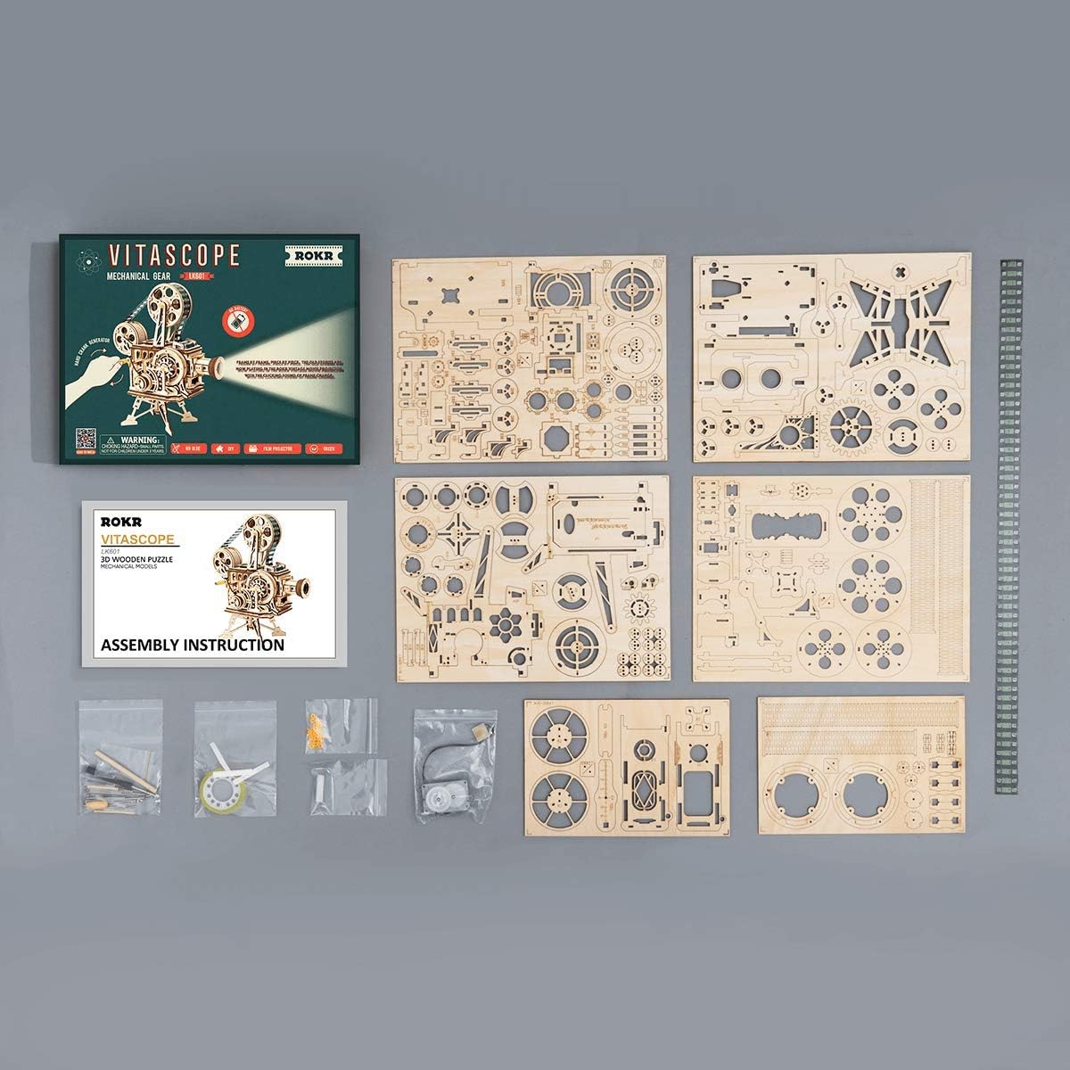 Thumbnail 6 de ROKR Vitascope puzzle in legno
