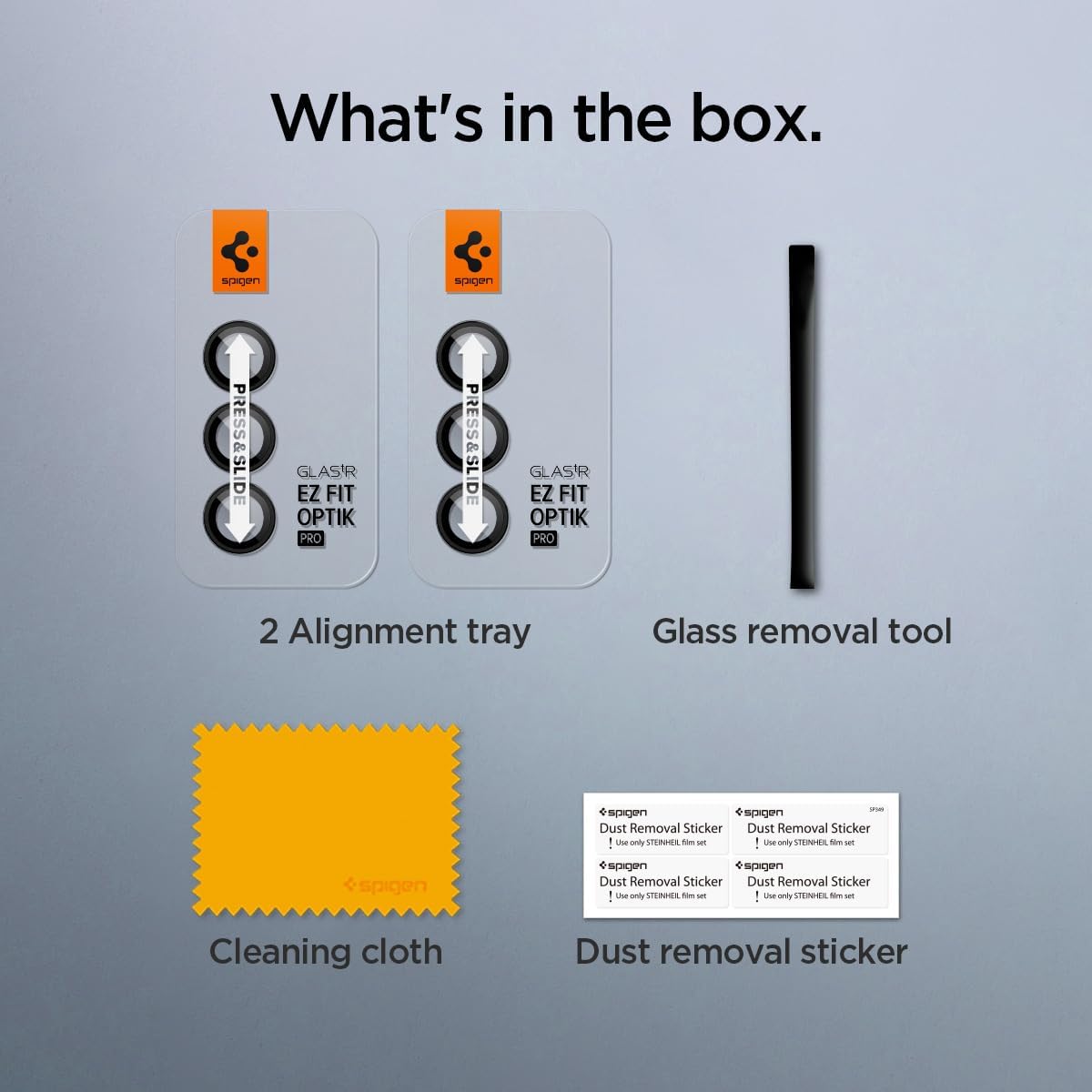 Thumbnail 7 de Spigen Glas.tR EZ Fit Pro Protector Cámara Samsung Z Fold 5