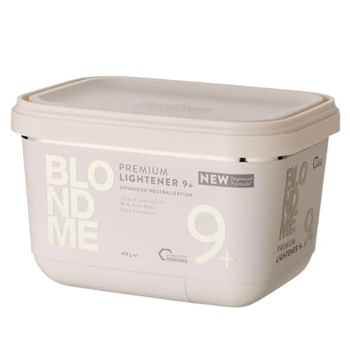 Detalle de Schwarzkopf Professional Blond Me Premium Lightener 9+ 450 g – Blondierpulver für präzises Aufhellen
