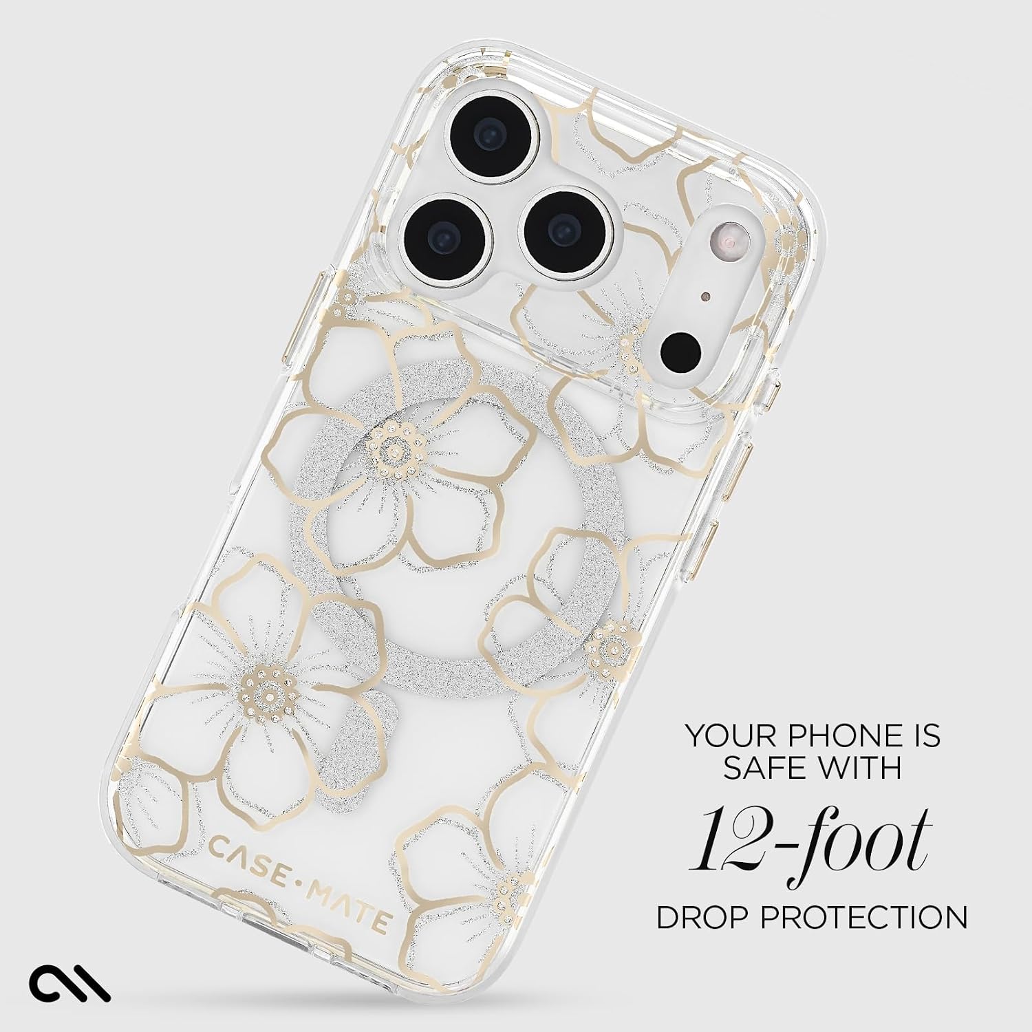 Thumbnail 2 de Case-Mate iPhone 17 Pro Case Floral Gems