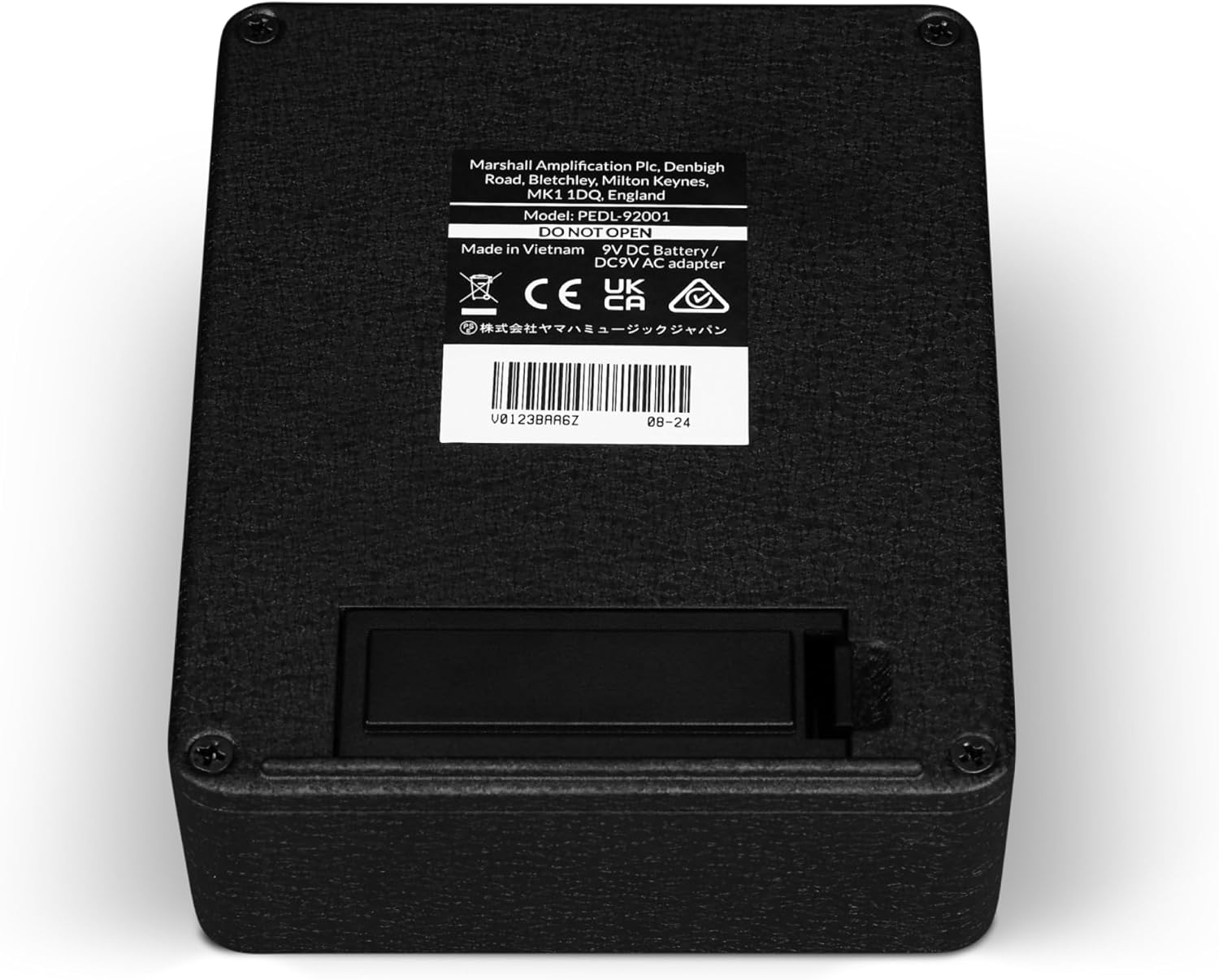 Detalle 1 de Marshall JCM800 1008155 Overdrive Distortion Pedal, Black and Gold