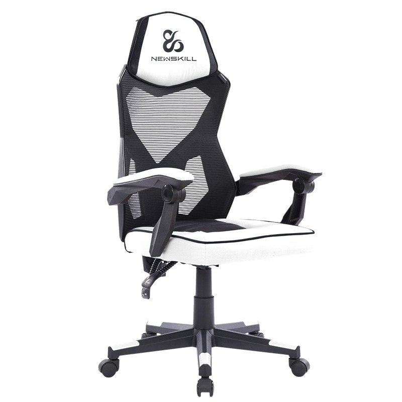 Thumbnail 3 de Newskill Eros Silla gaming ergonómica con malla blanca