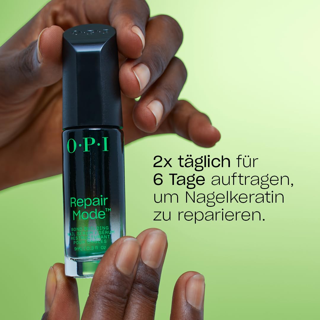Detalle 2 de OPI Repair Mode veganes Nail-Bonding-Serum für reparierte, widerstandsfähige Nägel – 9 ml