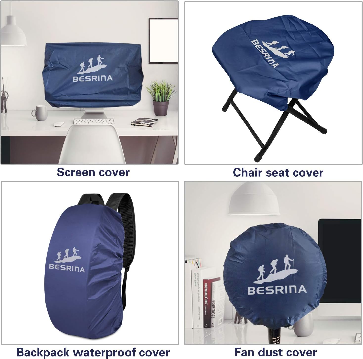 Detalle 2 de Besrina Rain Cover for 15 to 90L