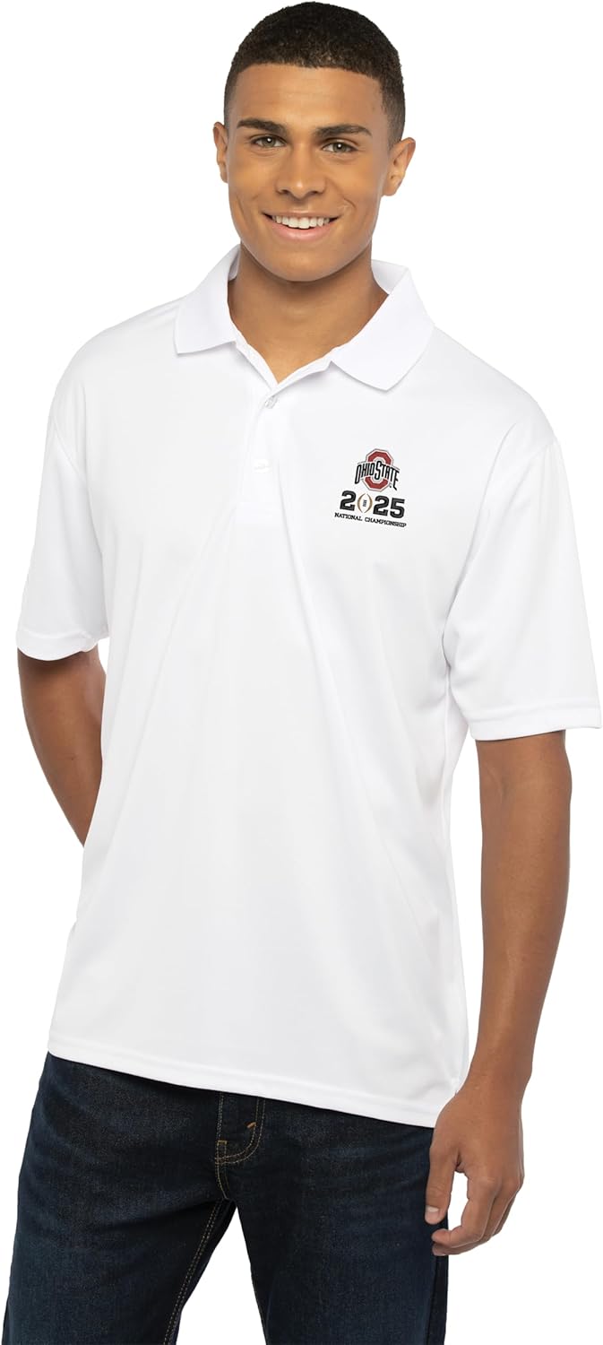 Thumbnail 5 de Vantage Apparel NCAA Men’s Ohio State Buckeyes National Championship Bound Polo