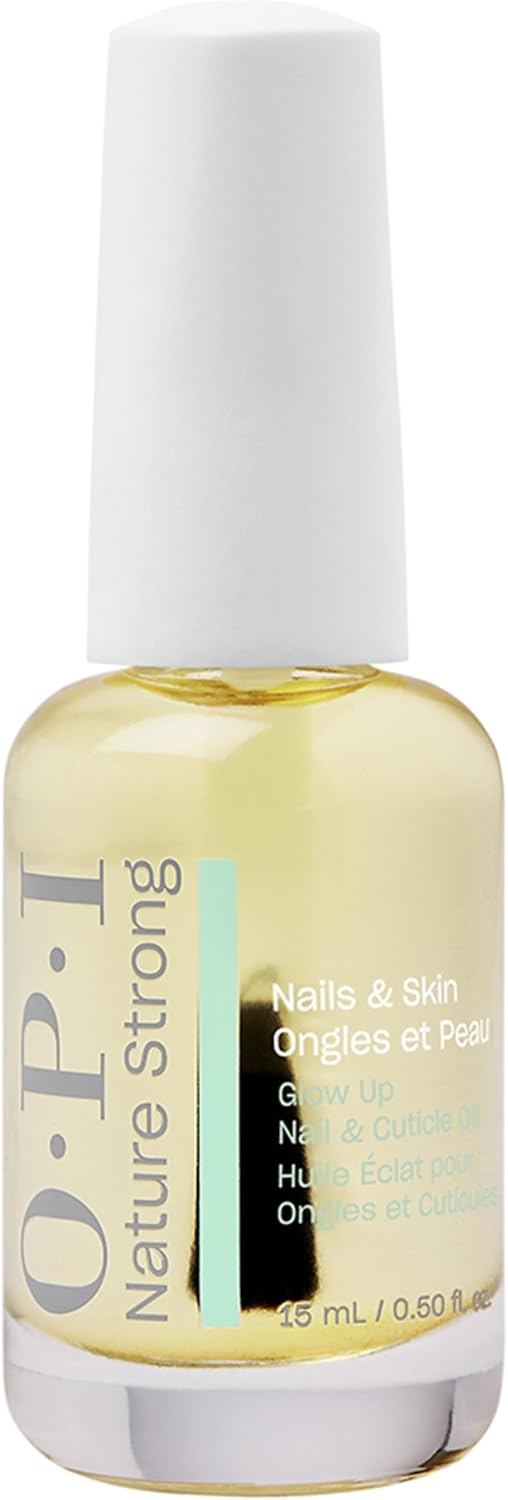 Detalle de OPI Nature Strong Skincare Glow Up Nail & Cuticle Oil (Vitamin E) – natural origin cuticle treatment