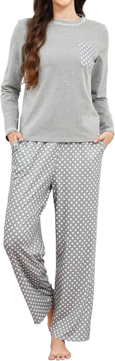 Detalle 2 de Reliwel Pyjama coton femme 2 pièces