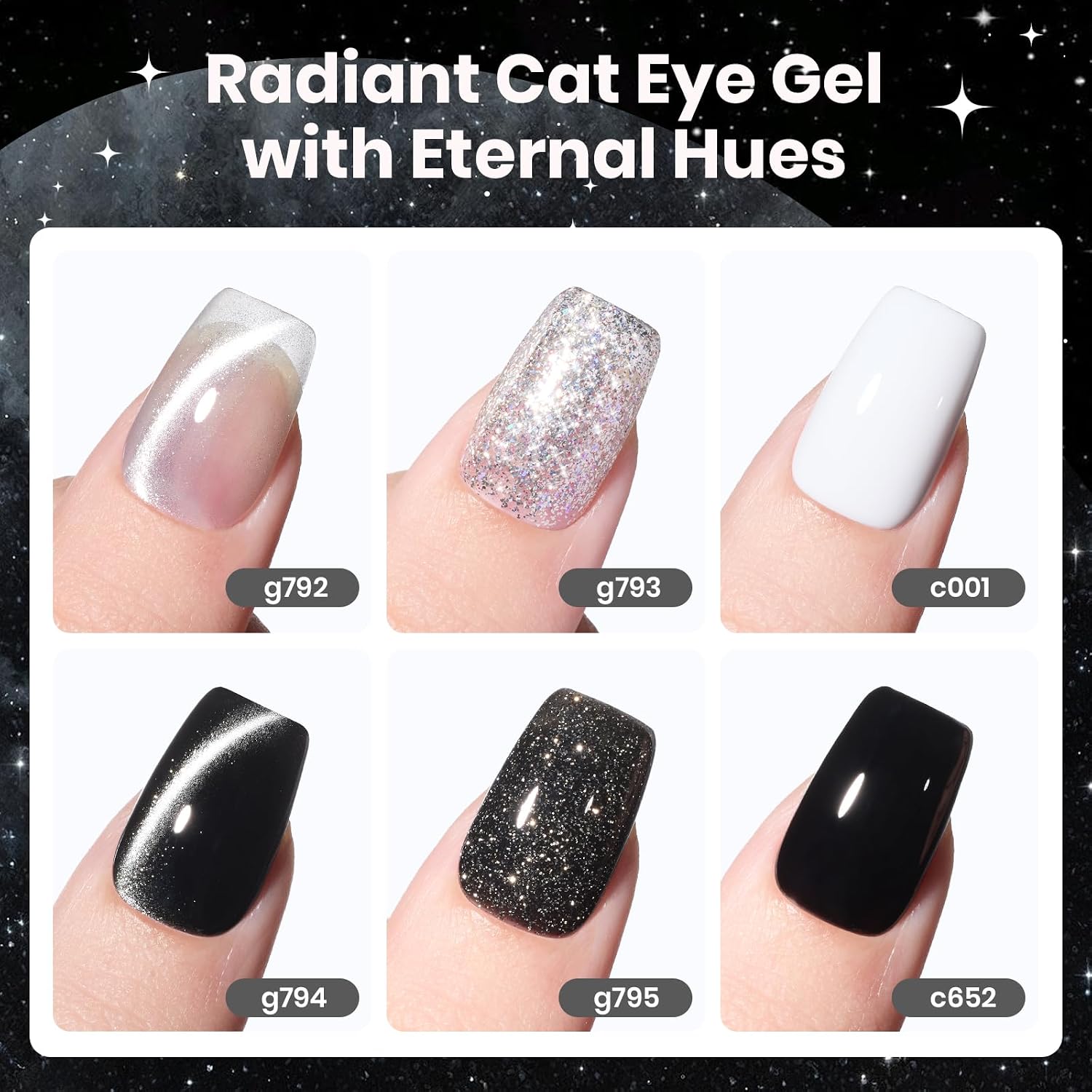 Thumbnail 2 de Beetles Twilight Gleam 6-Color Gel Polish Set