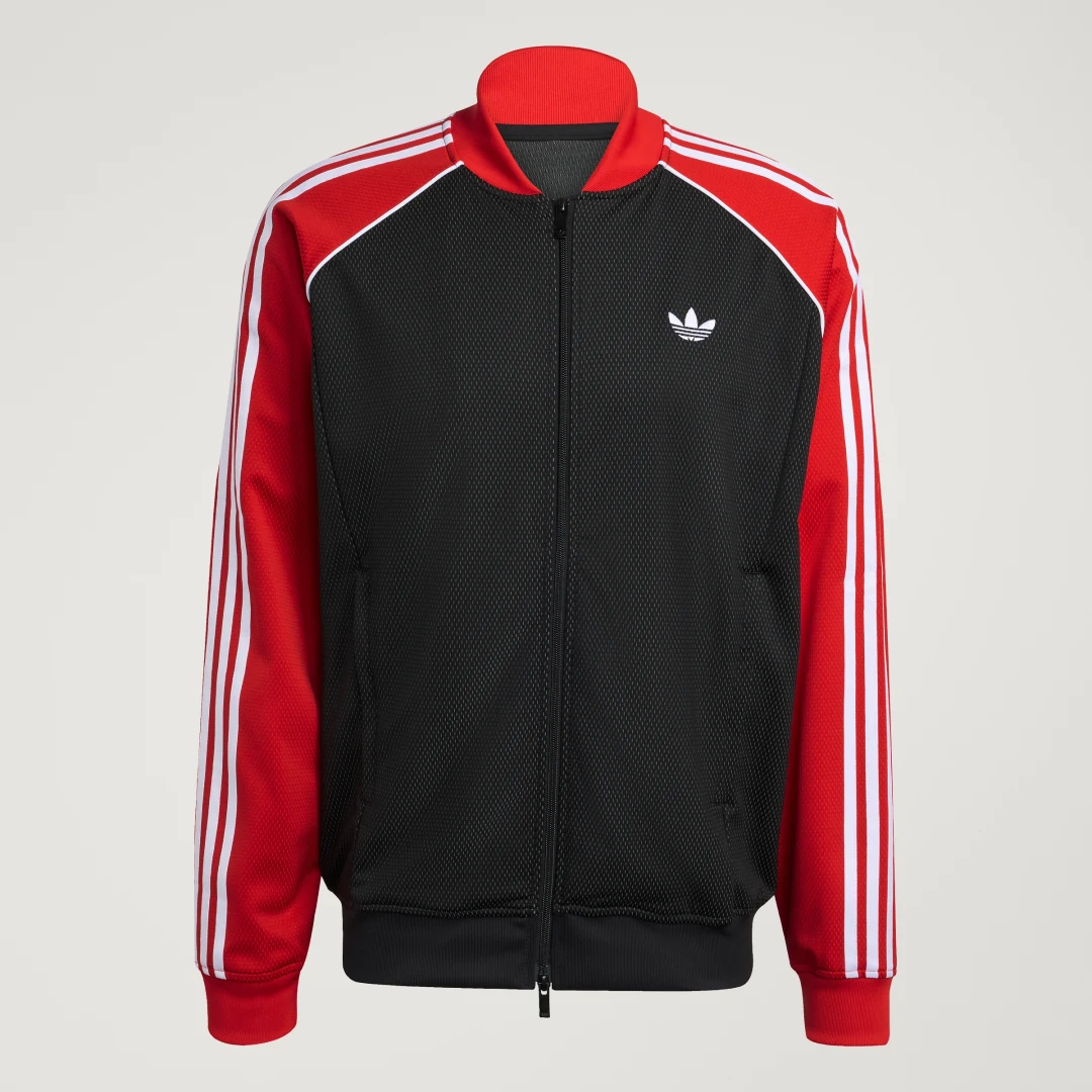 Detalle de adidas CHAQUETA DEPORTIVA HOLGADA de malla SST
