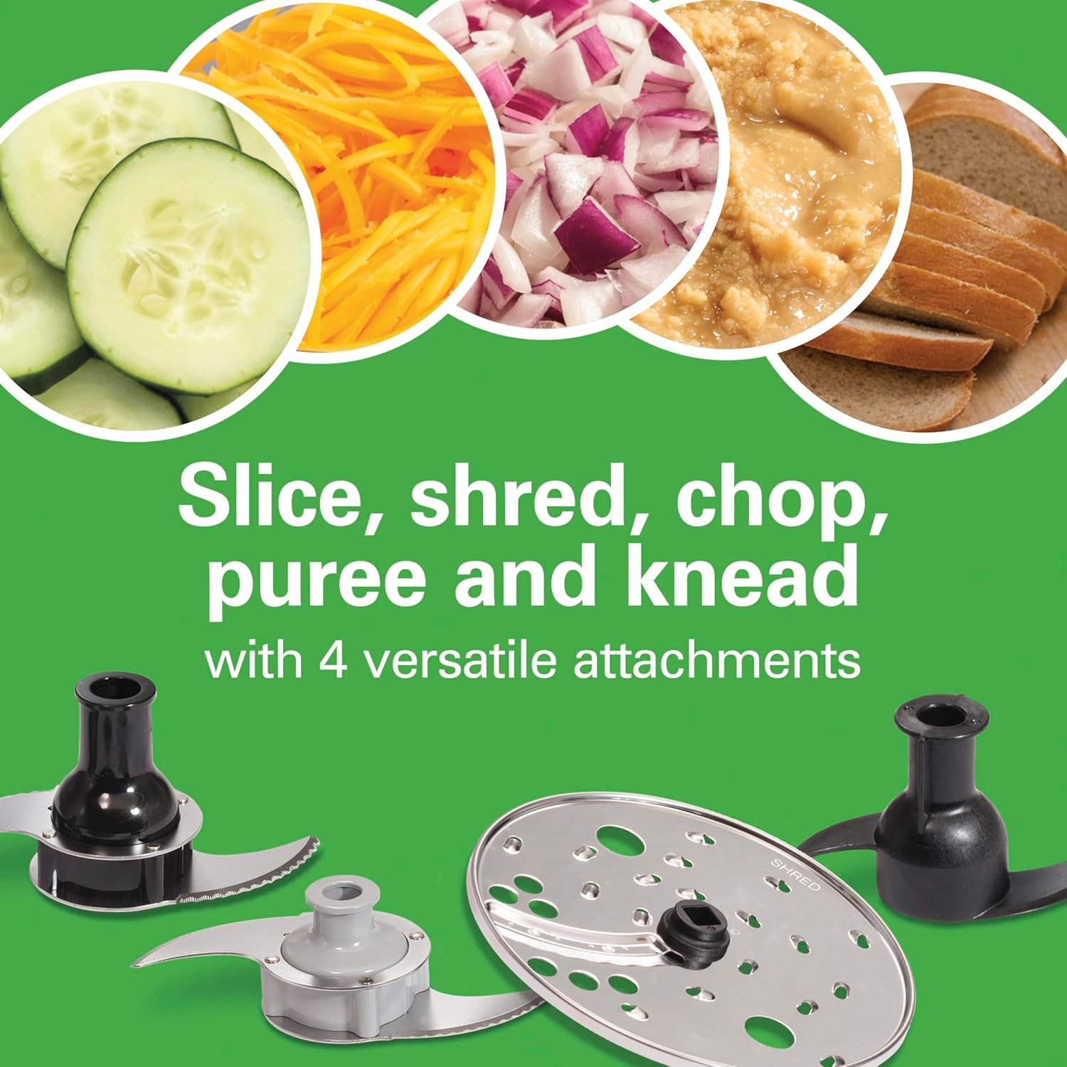Thumbnail 4 de Hamilton Beach 14-Cup Stack & Snap Food Processor 🍽