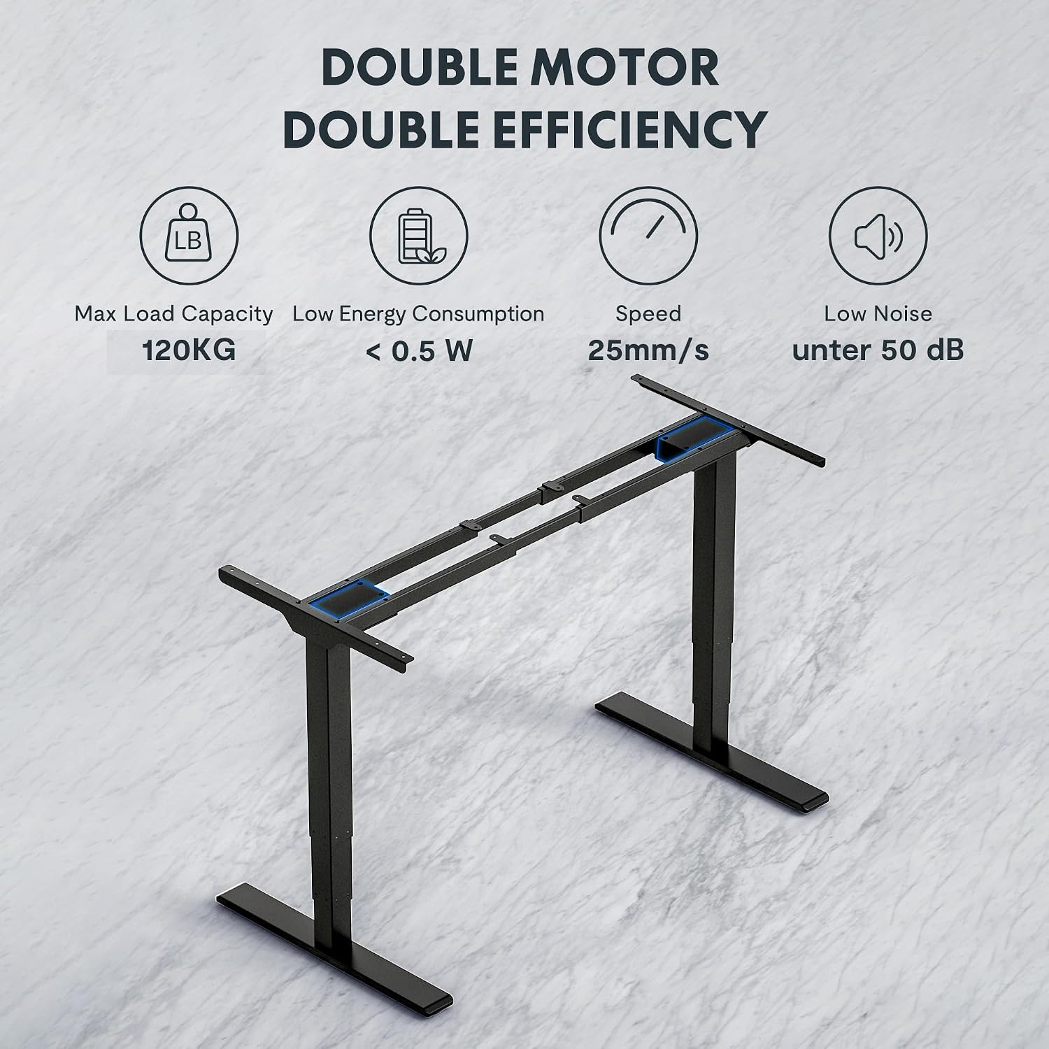 Detalle de FLEXISPOT EC5 Plus scrivania regolabile 160×80 cm