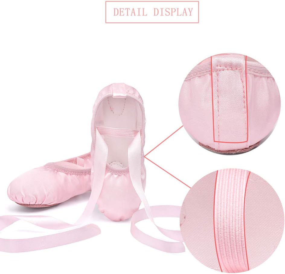 Detalle 1 de Stelle Girls’ Ballet Shoes in Satin