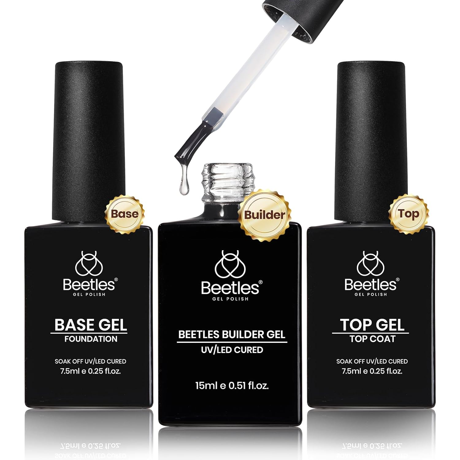 Detalle de Beetles Builder Gel Set, 3-Piece