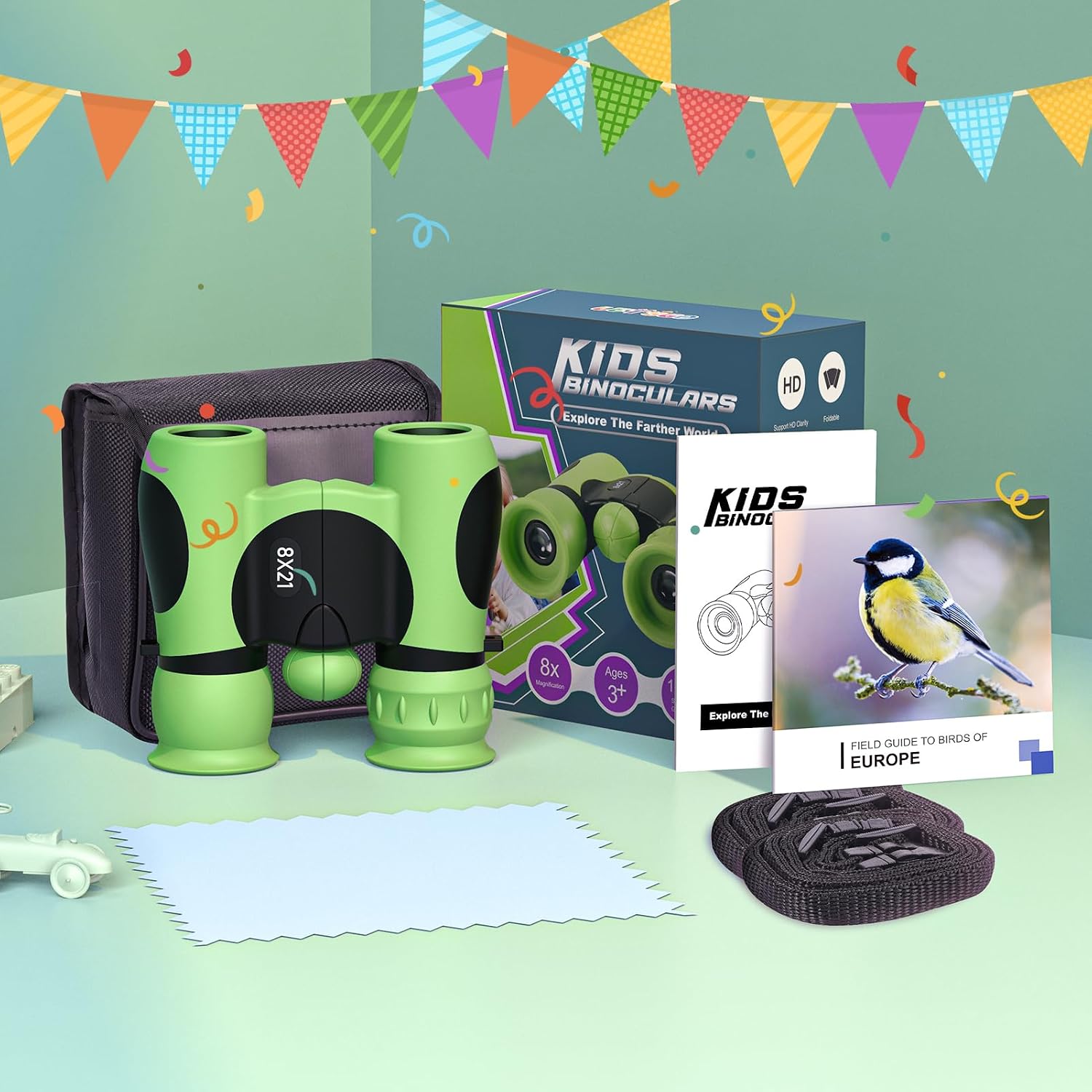 Thumbnail 6 de Fernglas für Kinder – Robustes Outdoor-Sehtalentset für Entdecker ab 3 Jahren