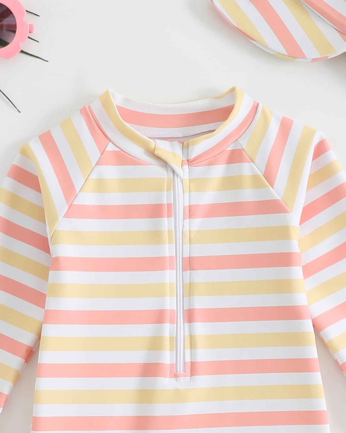 Thumbnail 2 de UV Kleidung Baby Badeanzug mit Hut Gr 62-98 – Langarm, schnelltrocknend und hautfreundlich