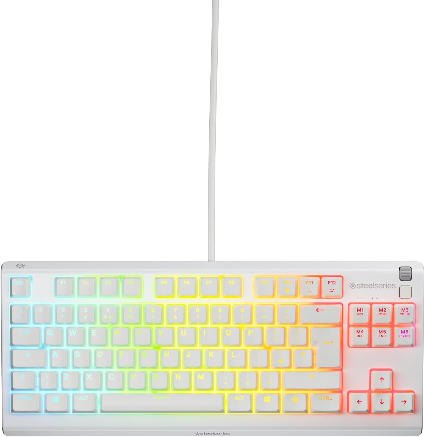 Thumbnail 6 de SteelSeries Apex 3 TKL - Teclado Gaming Blanco con RGB 🌈