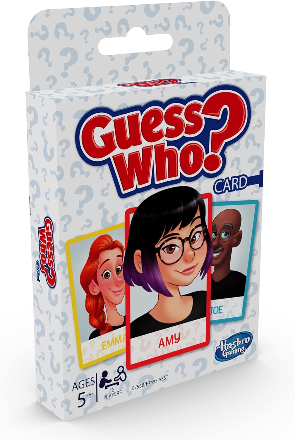 Detalle de Hasbro Gaming Guess Who? card game for 2 players