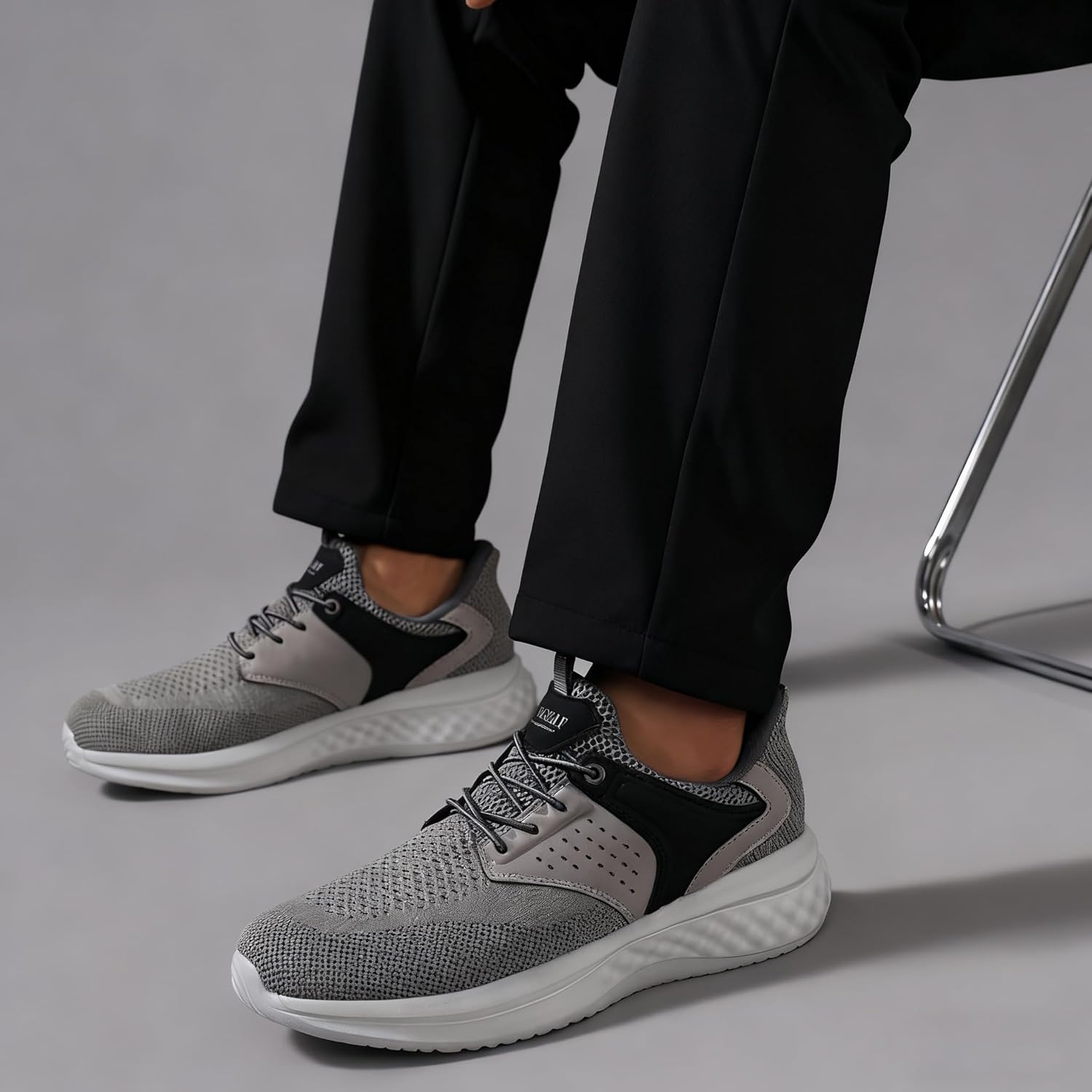 Thumbnail 1 de ANALeaf Men's Trainers Hands Free Slip-On Sneakers — Comfortable, Breathable Everyday Shoes