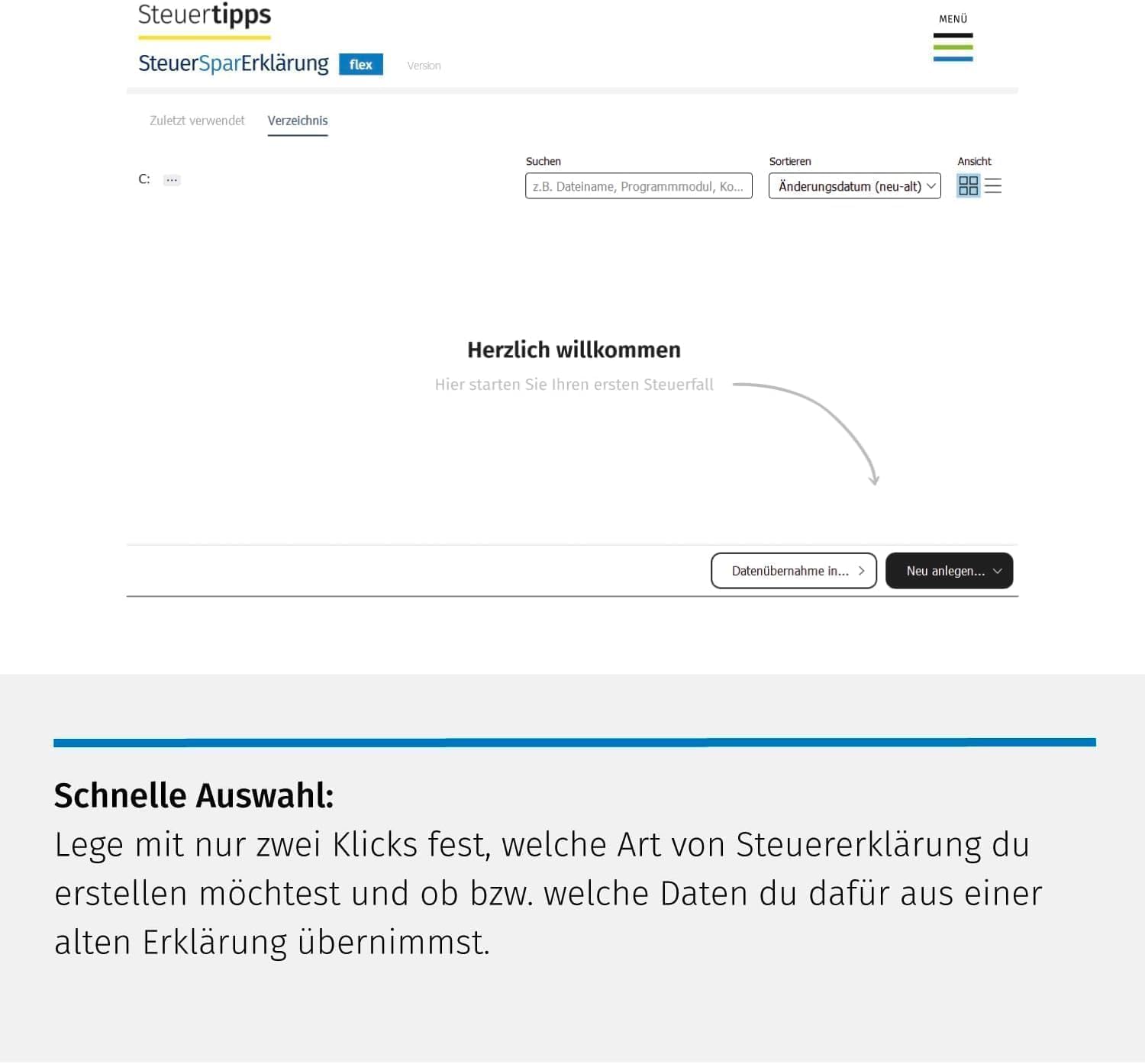 Detalle 2 de STEUERTIPPS SteuerSparErklärung Flex 2025 📄
