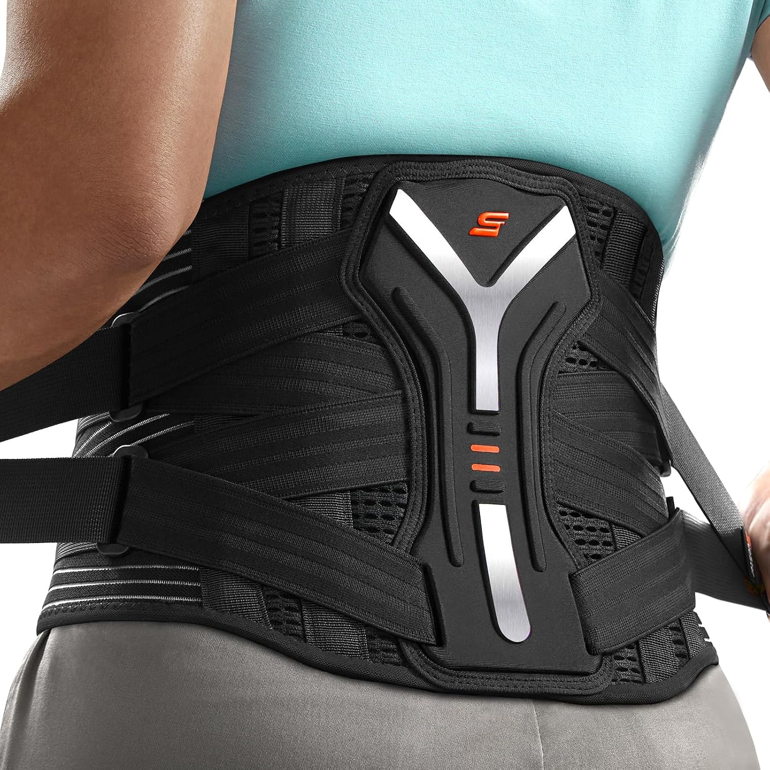 Detalle de SueStar lumbar support brace, Y-shaped support