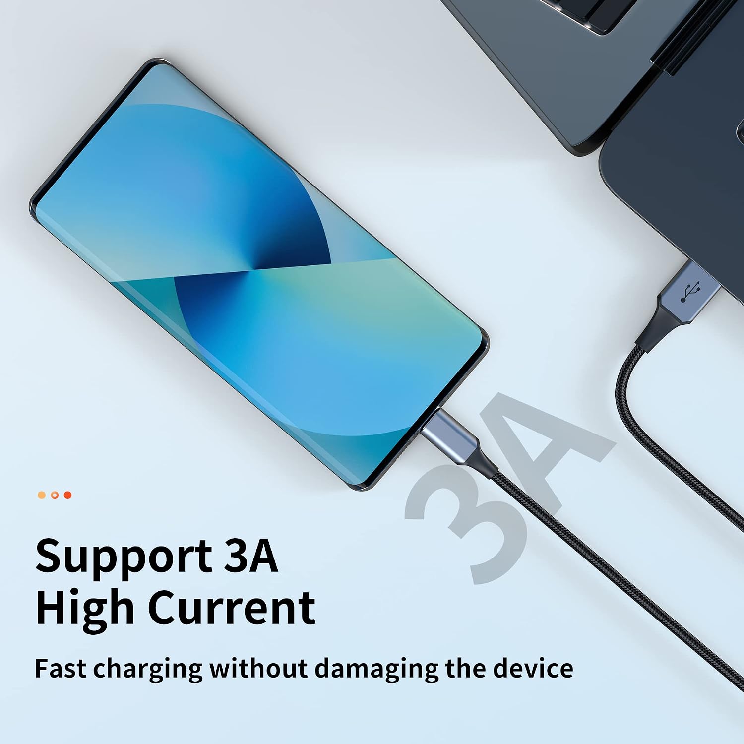 Detalle 2 de Hrbzo USB-C Cable 3-Pack ๐