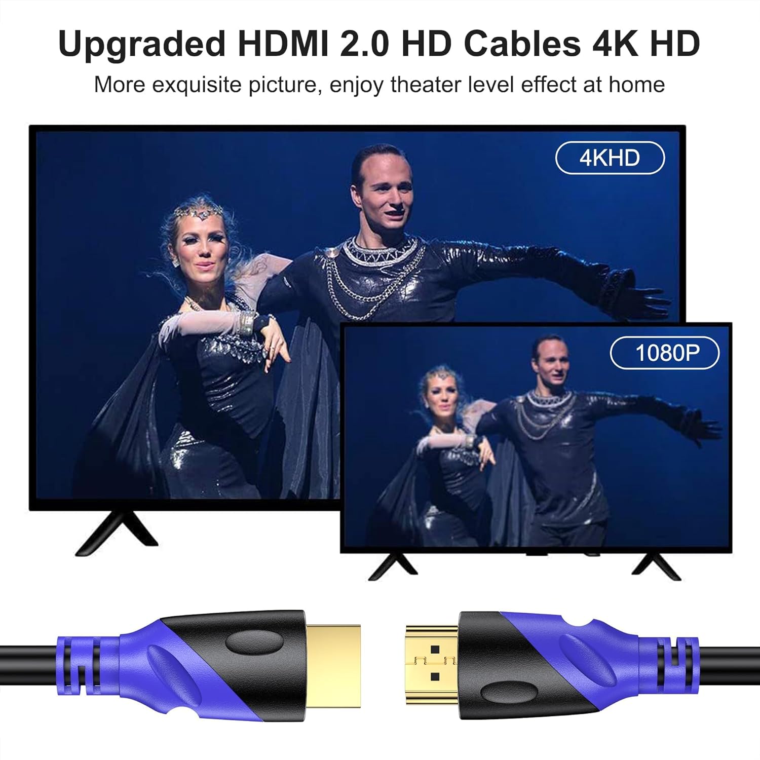 Thumbnail 4 de Rommisie HDMI 2.0 Kabel 5 m — 4K/60Hz