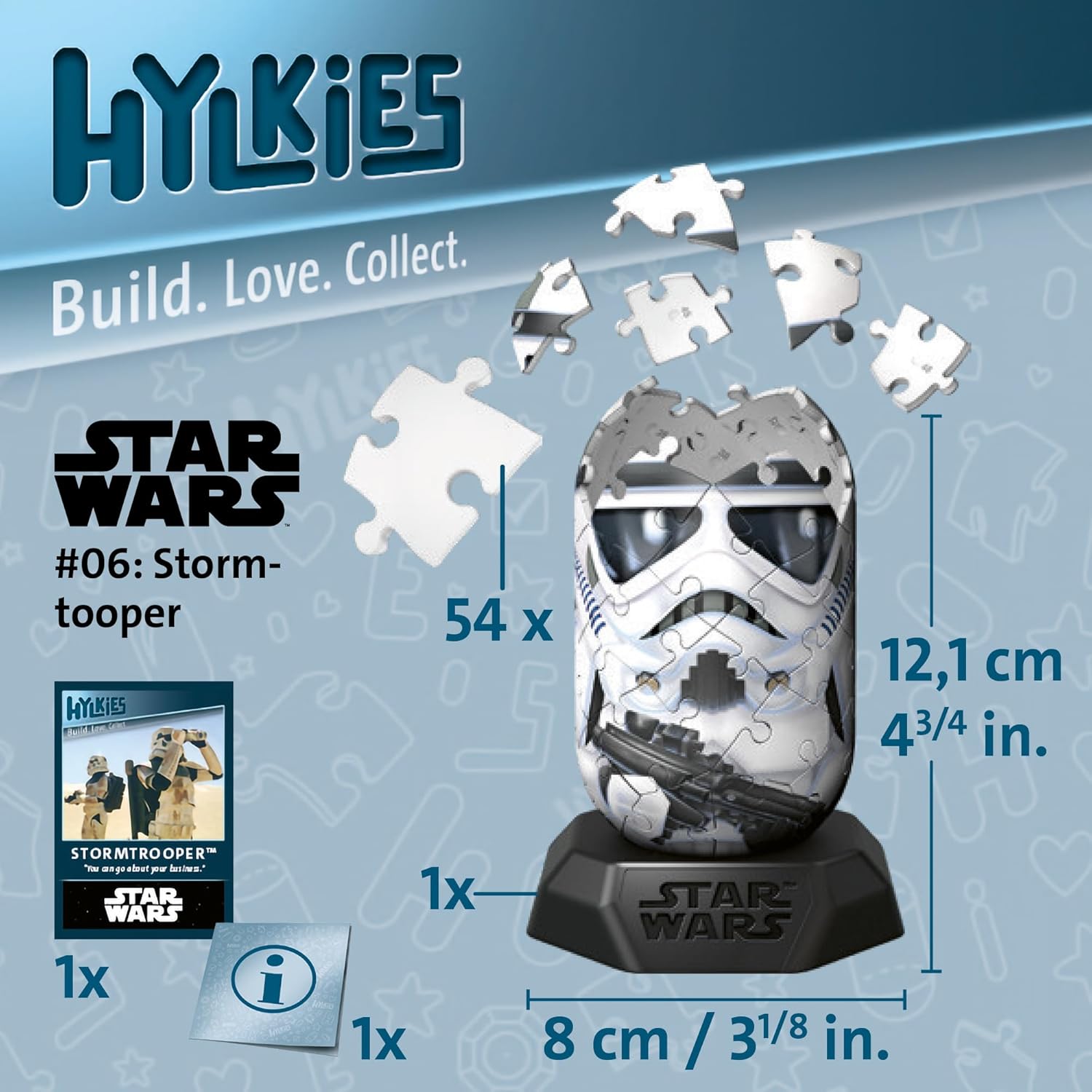 Thumbnail 5 de Ravensburger Puzzle 3D Hylkies Stormtrooper (54 pezzi) – Collezionabile Star Wars