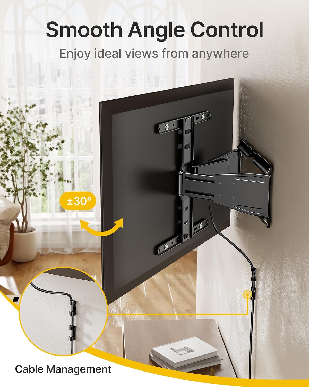 Thumbnail 6 de monTEK 0.77" Ultra Slim TV Wall Bracket 65kg
