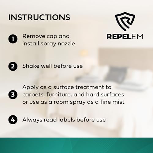Thumbnail 6 de REPELEM Moth Killer Spray, Permethrin 1L for Wardrobes