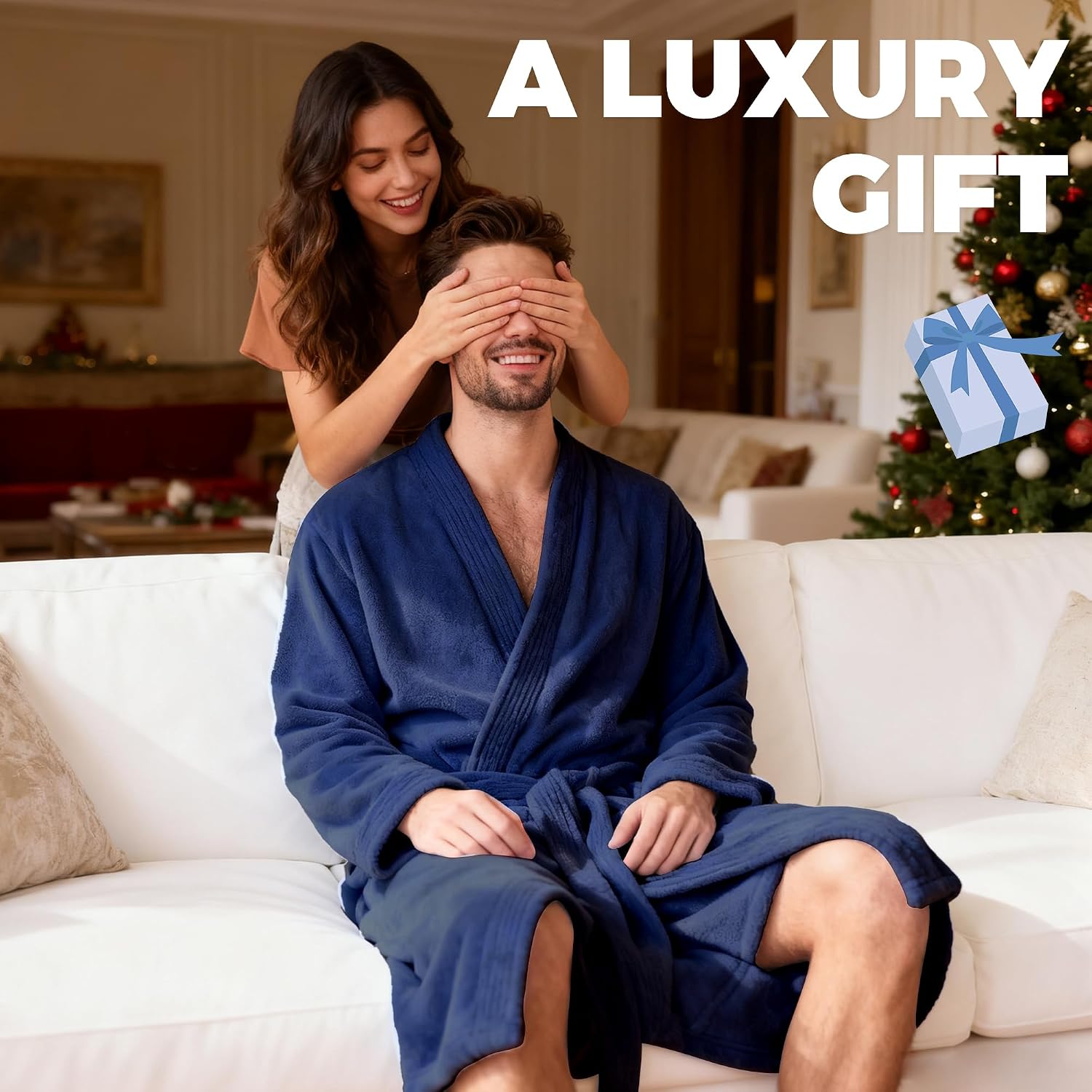 Detalle de PJGGZ Men's Towel Robe, Soft Quick-Dry Kimono Bathrobe for Spa & Hotel
