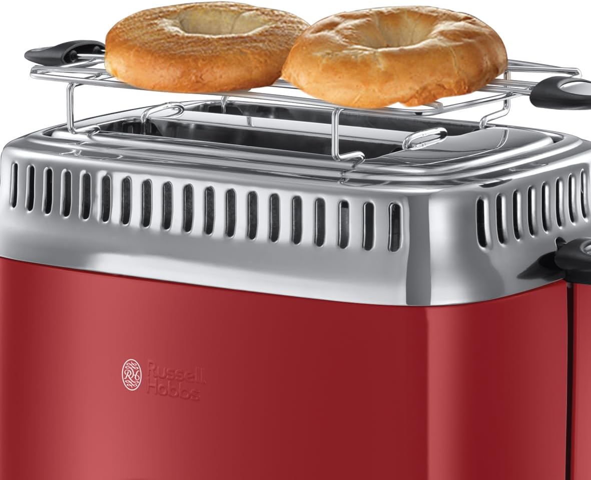 Detalle de Russell Hobbs Tostadora Retro 21680-56 🍞 - Diseño Vintage