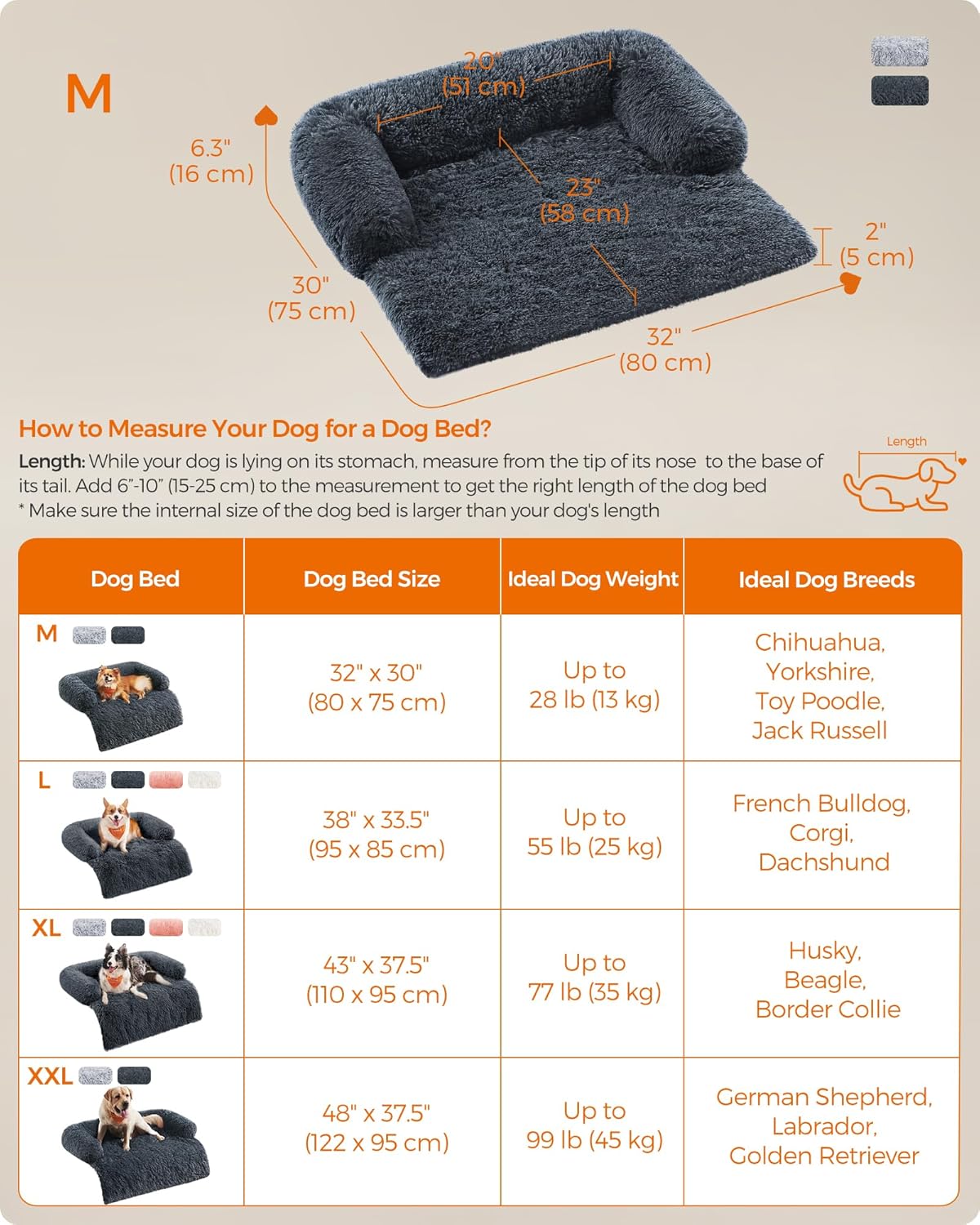 Thumbnail 5 de Feandrea FluffyHug Sofa Bed