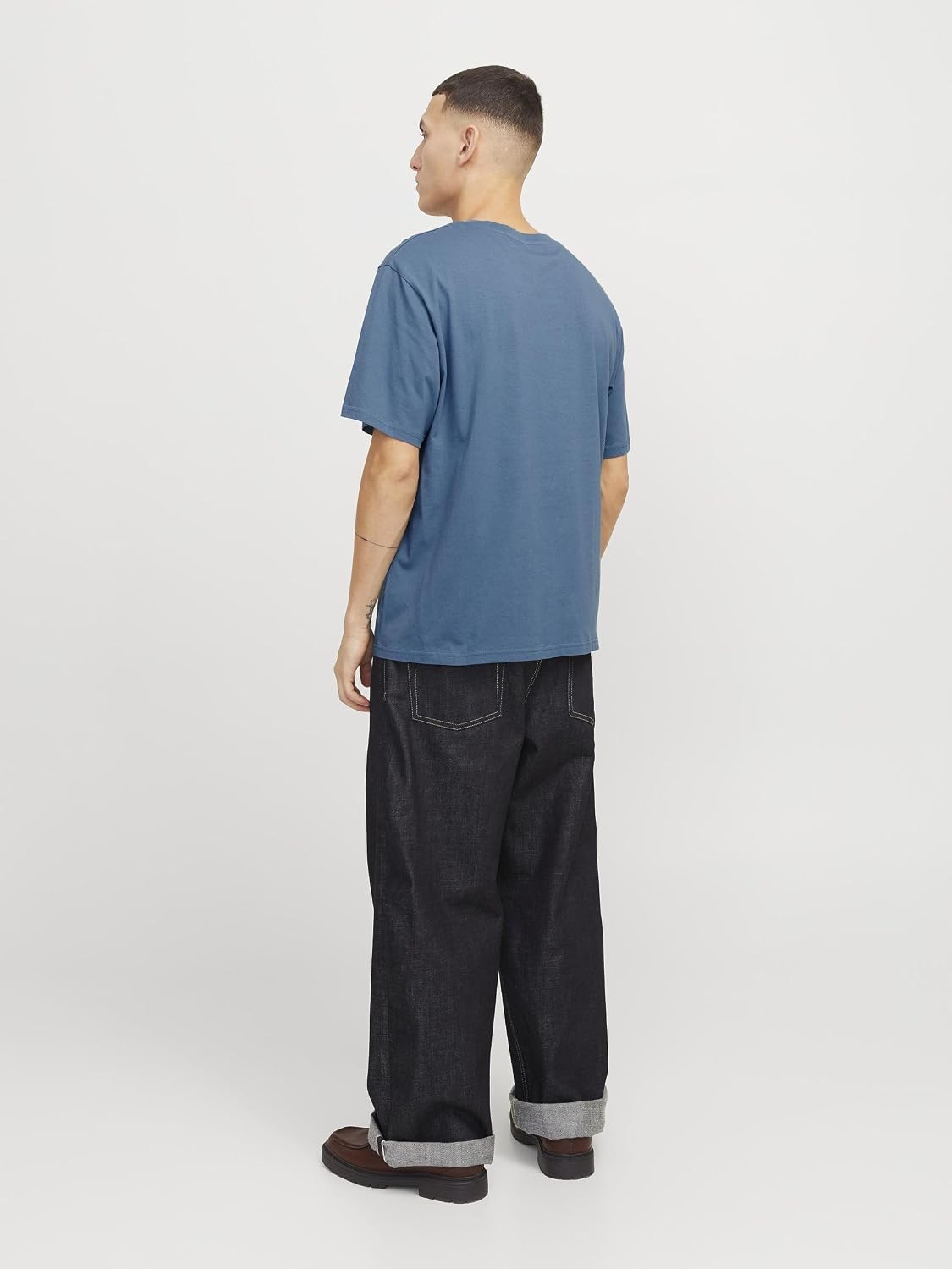 Detalle de Jack & Jones T-Shirt Logo Col Rond – confort et liberté de mouvement