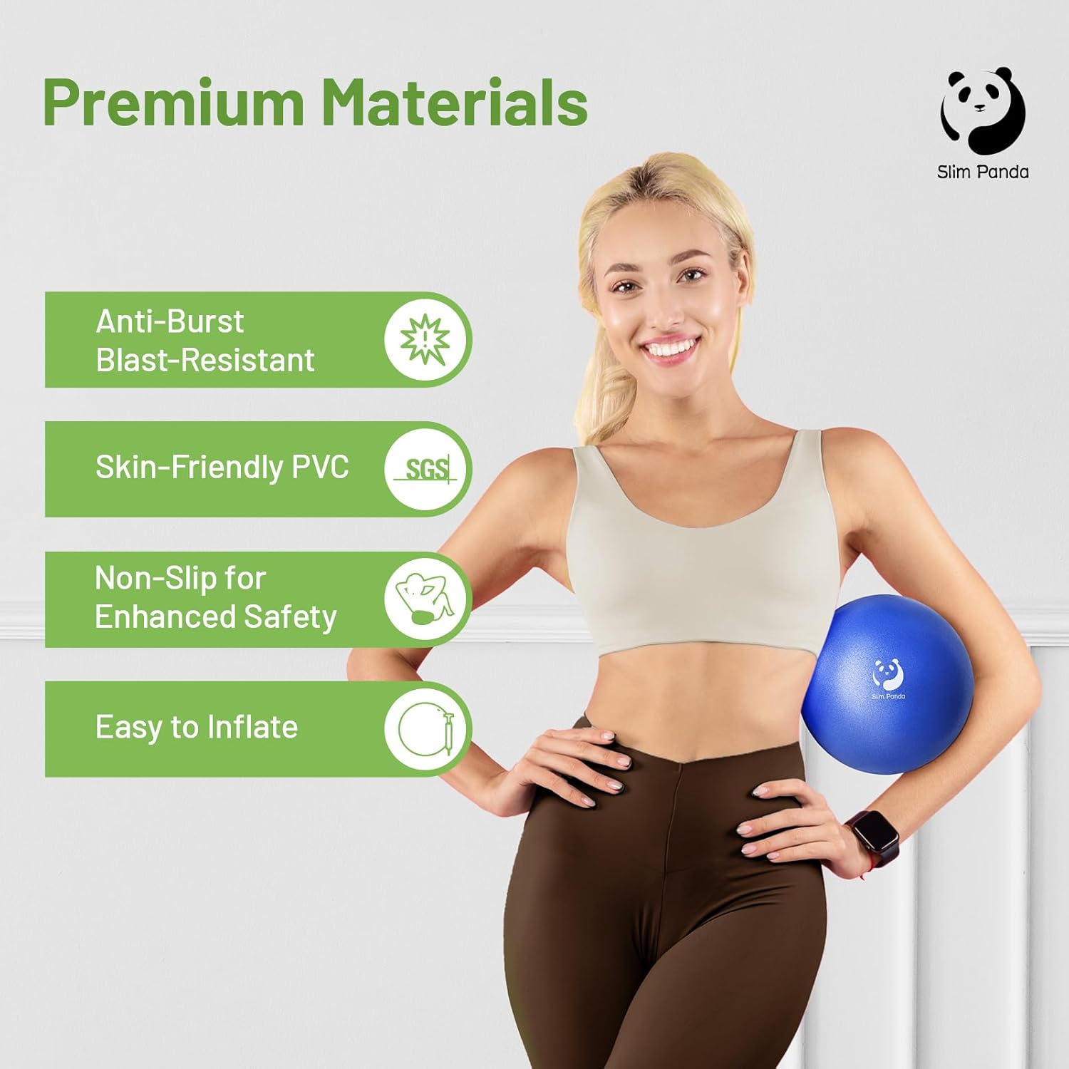 Thumbnail 4 de Gymnastikball 23 cm Slim Panda Pilates Ball