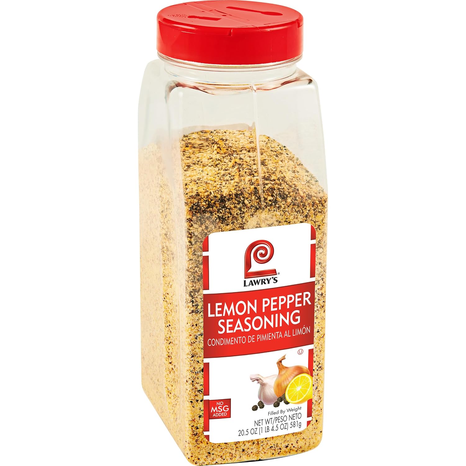 Detalle de Lawry's Lemon Pepper Seasoning, 20.5 oz, Pack of 6