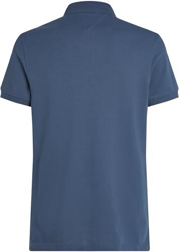 Thumbnail 5 de Tommy Hilfiger Polo de Manga Corta Hombre Slim Fit con Botones, Azul (Aegean Sea) – XL