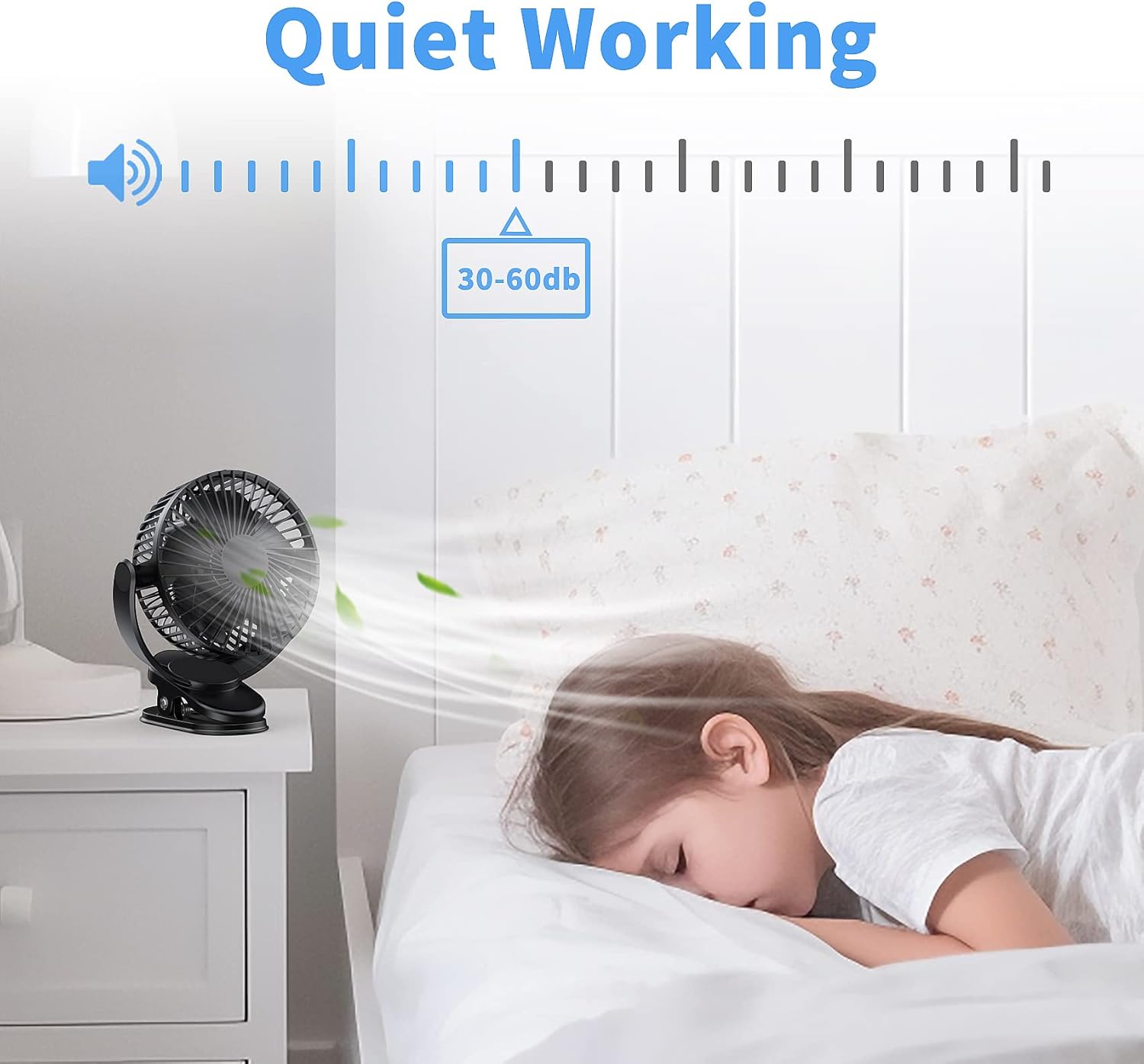 Thumbnail 3 de ATEngeus Ventilador USB Portátil, Silencioso y Potente 🌬