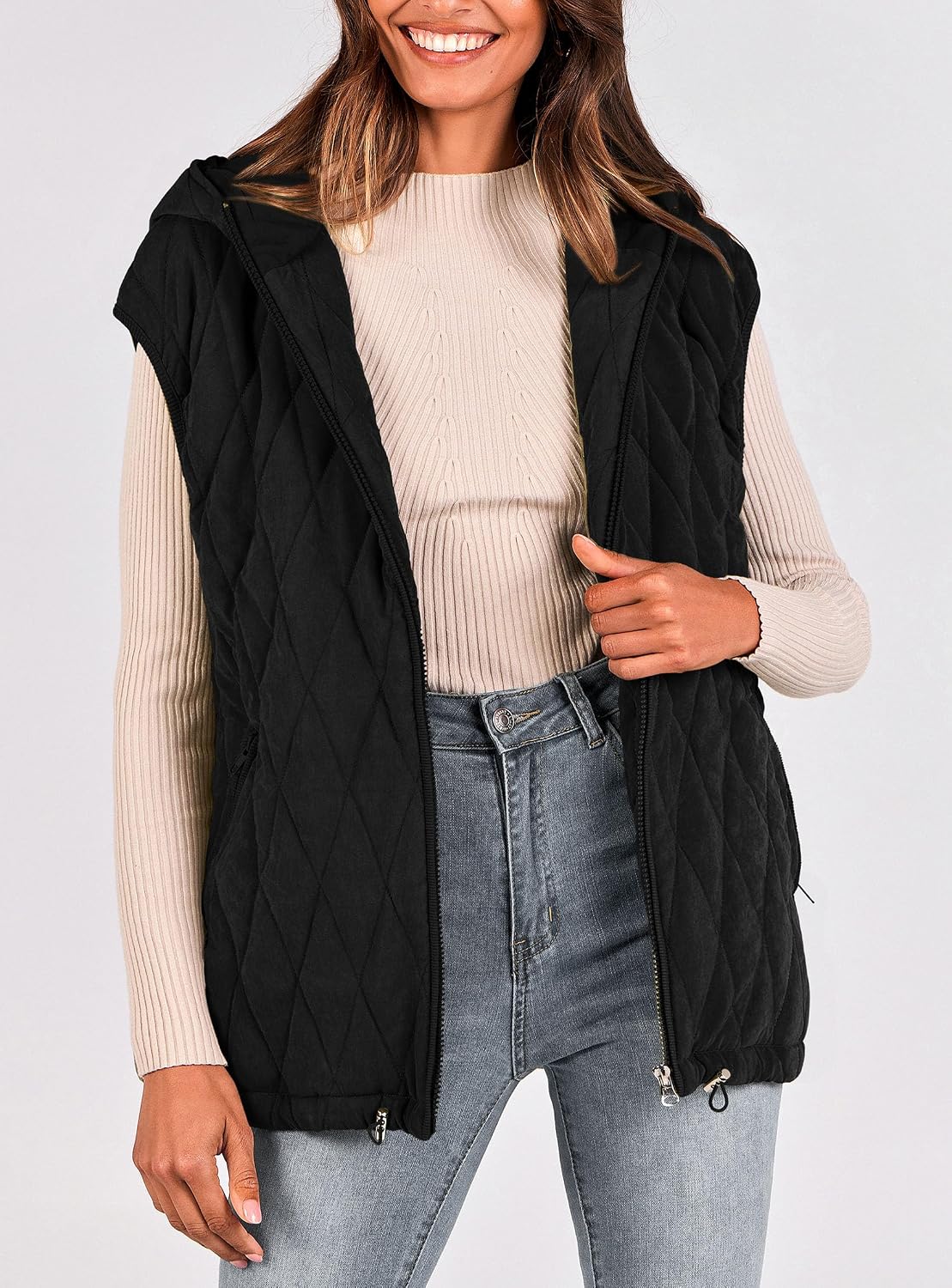 Thumbnail 5 de PRETTYGARDEN Women's 2026 Hooded Vest
