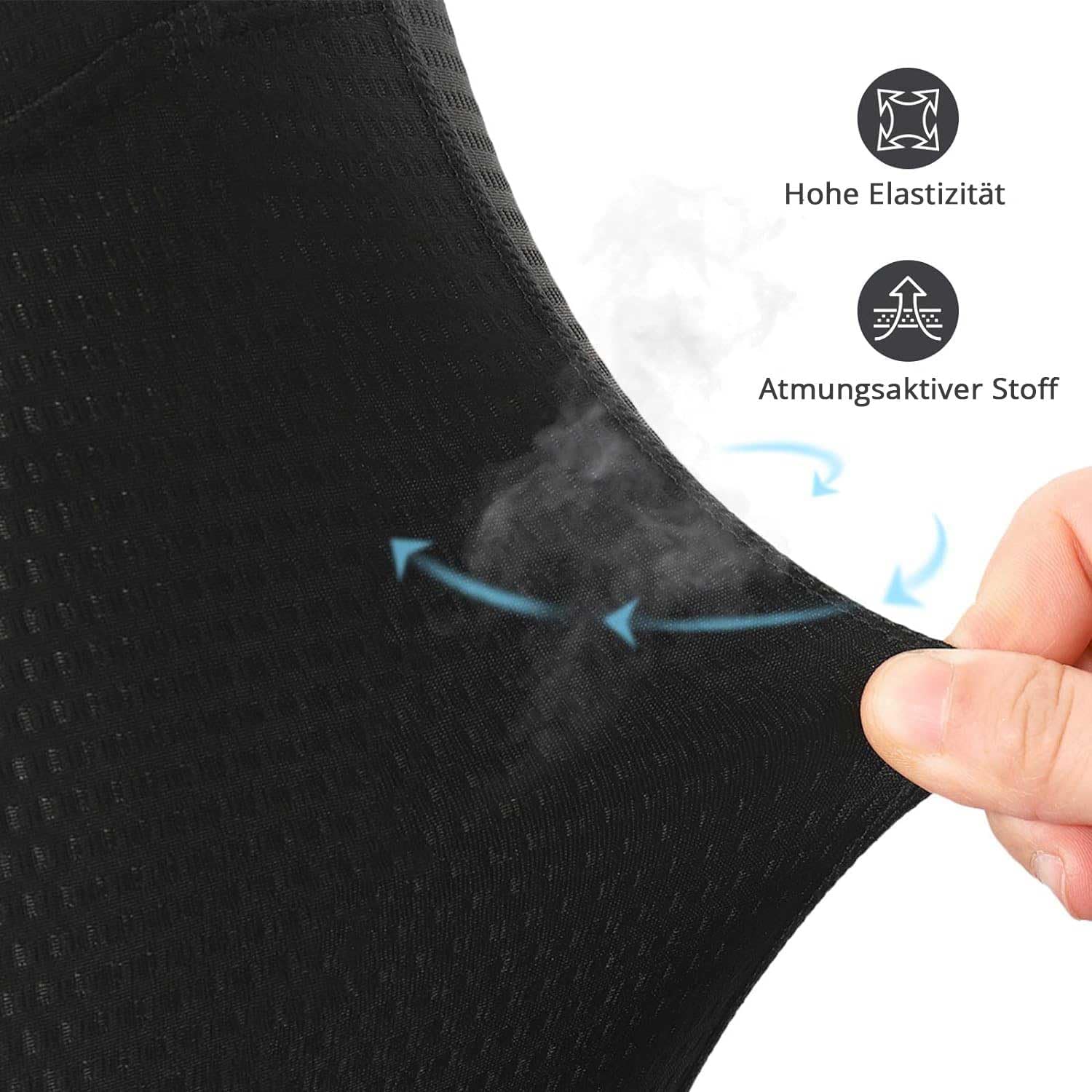Thumbnail 5 de Wulibike MTB Radhose Herren Kurz 2-in-1 mit herausnehmbarer Innenhose und 4D-Sitzpolster