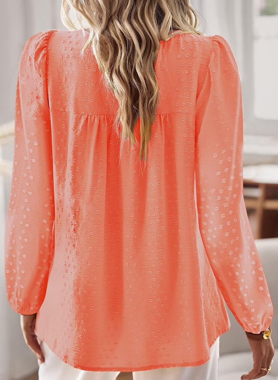 Thumbnail 2 de TUUHAW Tee Shirt Femme Boho Col Rond