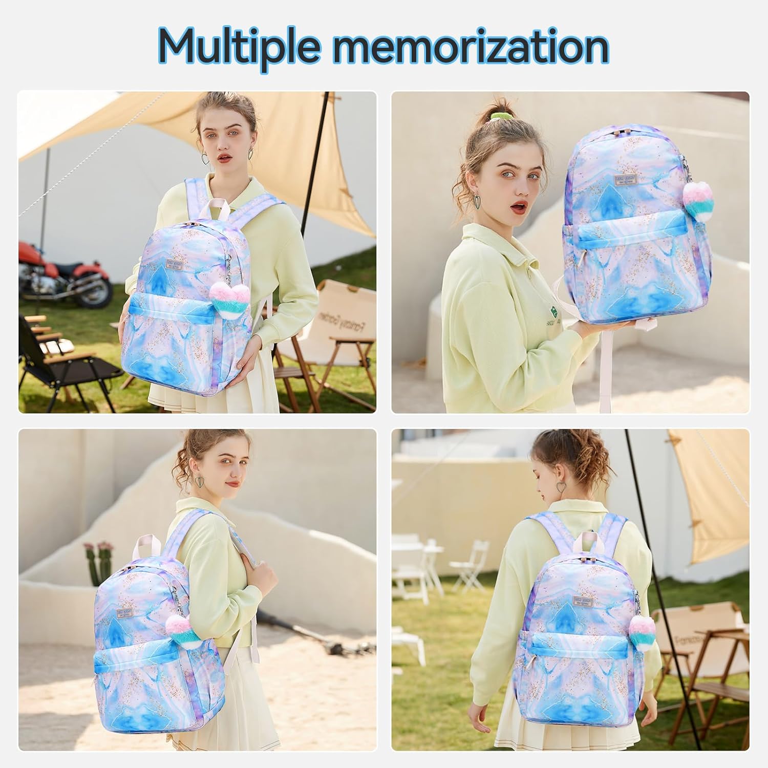 Thumbnail 4 de SUN EIGHT 18-Inch Laptop Backpack for Women – Casual, Waterproof Daypack